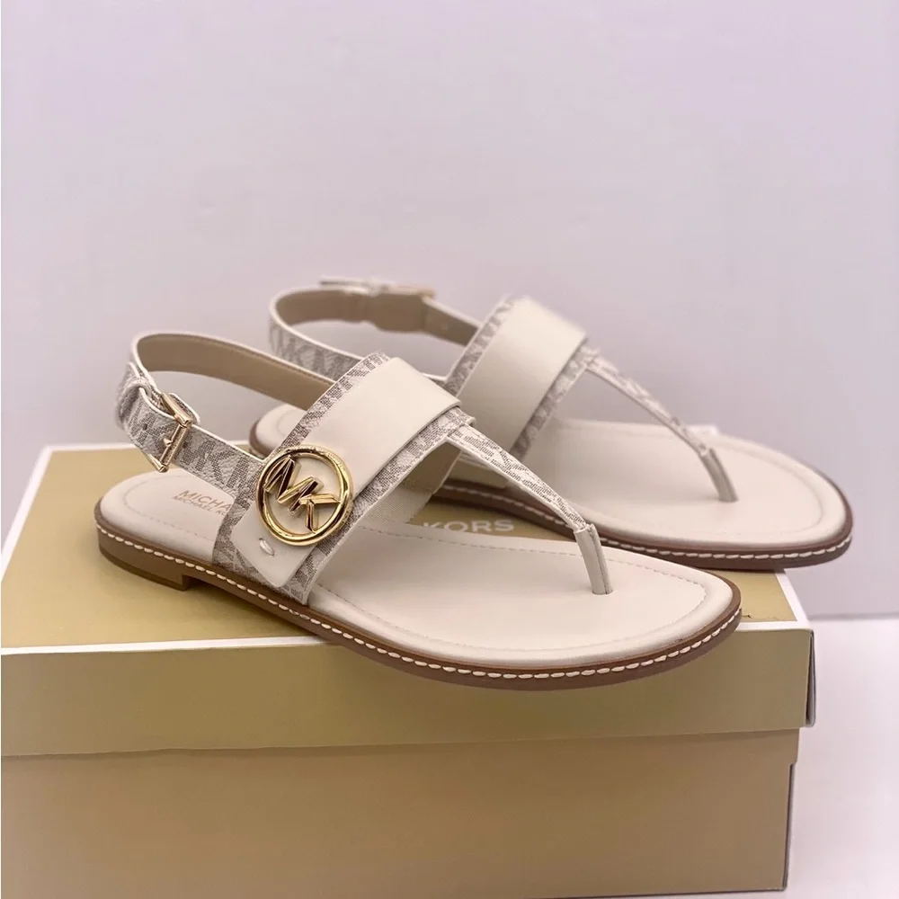 Michael Kors Cream Sandals
